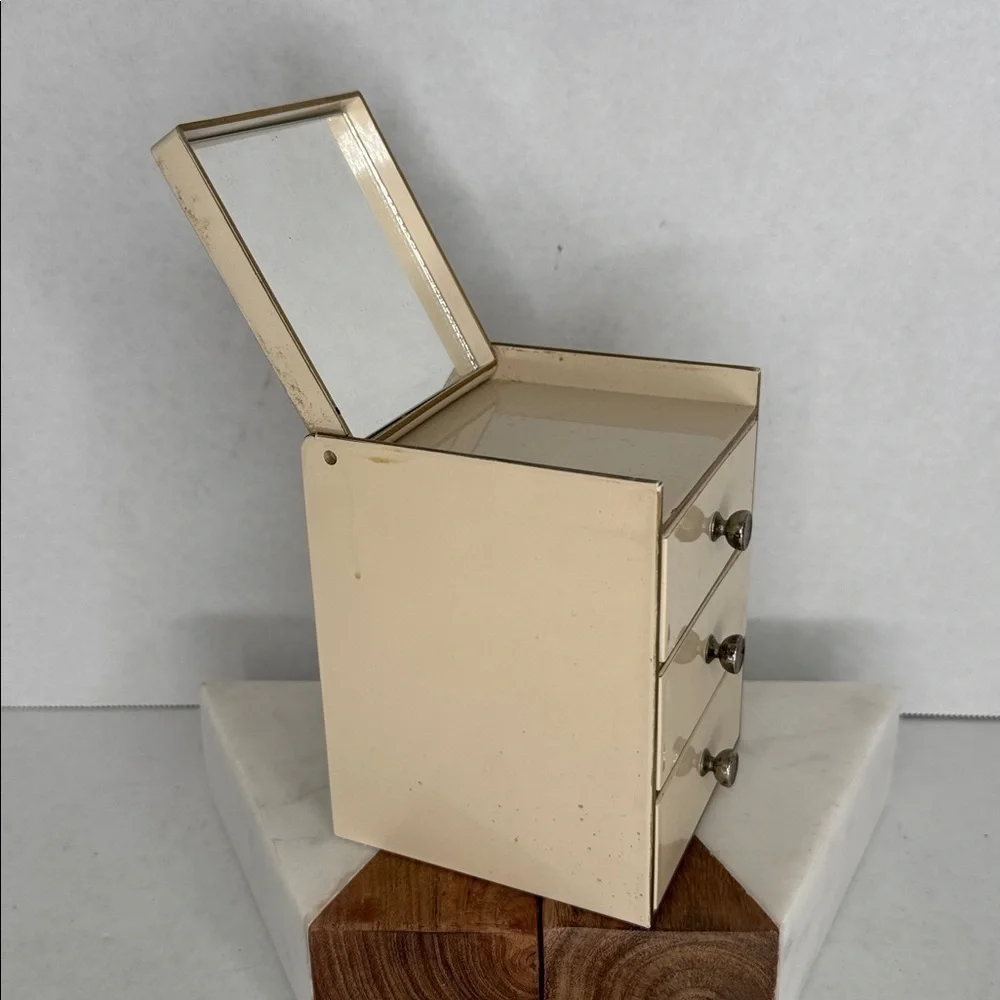 Vintage Otagari Japan Golden Mist Jewelry Box